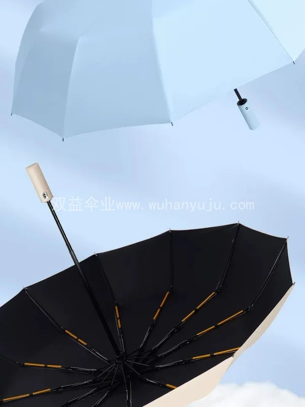全自动雨伞晴雨两用折叠遮阳伞太阳伞防晒防紫外线定制广告伞LOGO
