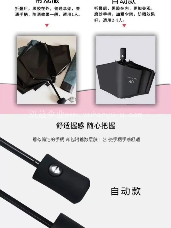 雨伞定制LOGO广告伞印字折叠全自动防晒晴雨批发商务伞开业礼品