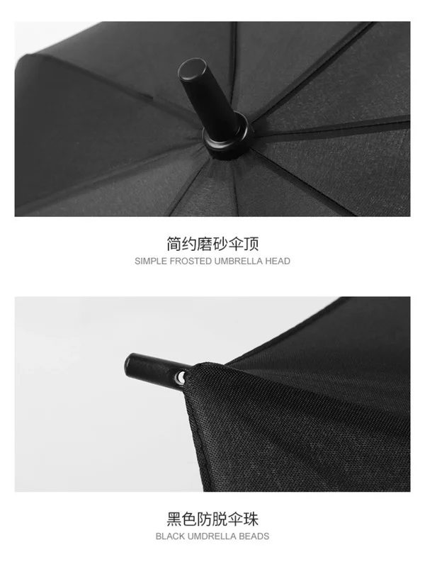 雨伞定制可印logo 男士超大号直杆长柄伞酒店印字订做礼品广告伞