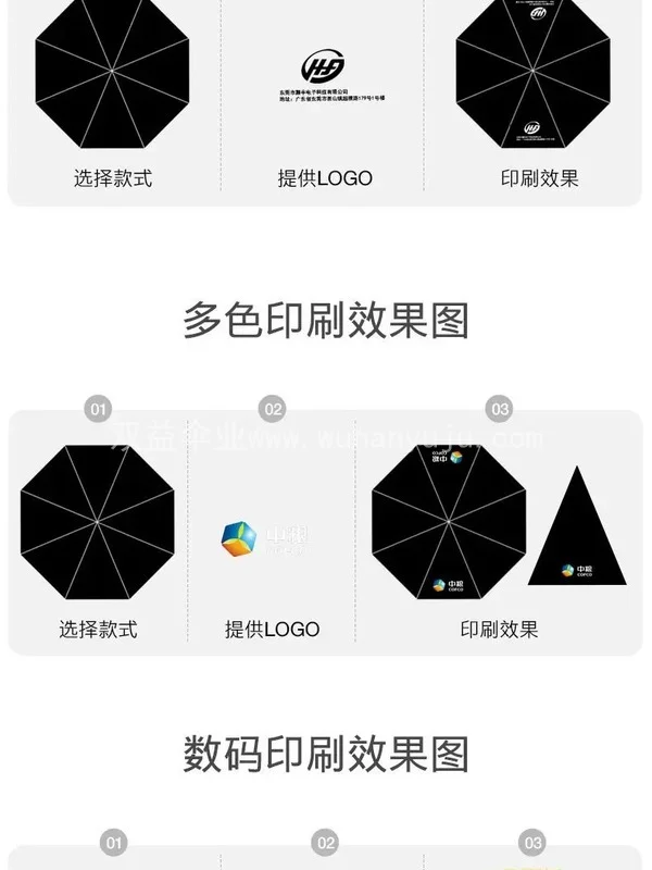 雨伞定制logo广告伞可印图案晴雨两用太阳伞定做公司活动宣传礼品