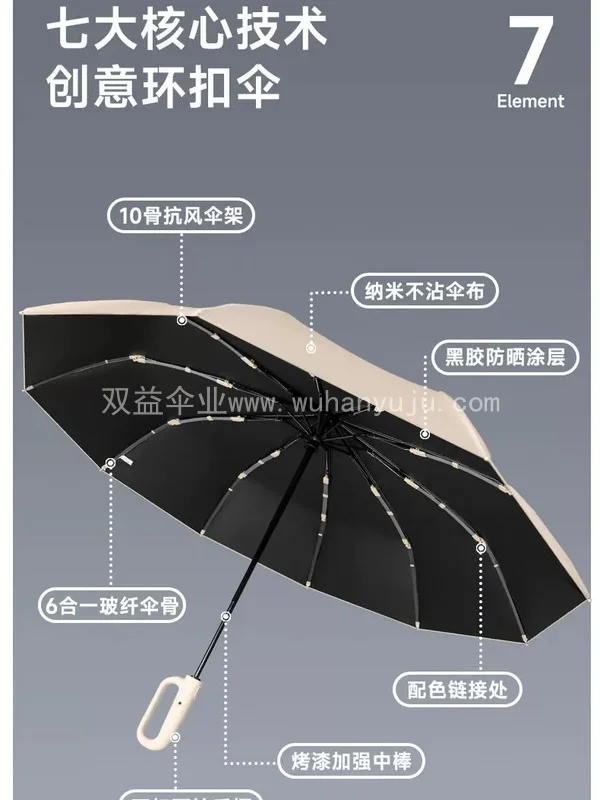 雨伞定制logo广告伞可印图案晴雨两用礼品伞太阳伞订制商务自动伞