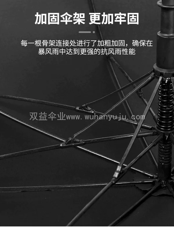 直杆伞高尔夫雨伞定制logo广告宣传商务黑胶加大酒店4S店活动礼品