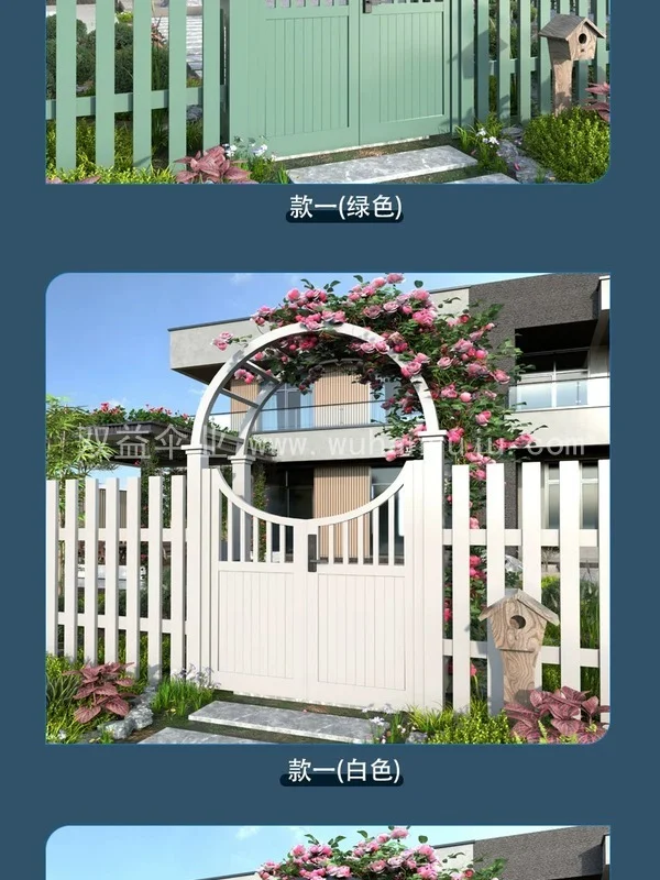 户外防腐木拱形花架爬藤架子装饰庭院花园拱场景效果
