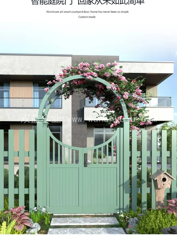 户外防腐木拱形花架爬藤架子装饰庭院花园拱细节展示