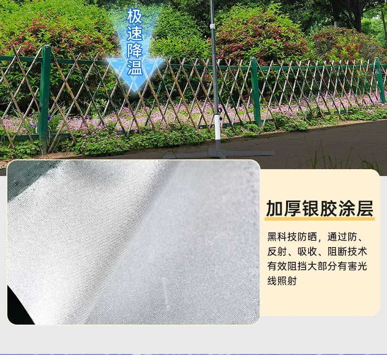 遮阳伞户外摆摊地摊大号太阳伞商用防晒新型地摊伞摆摊专用庭院伞场景