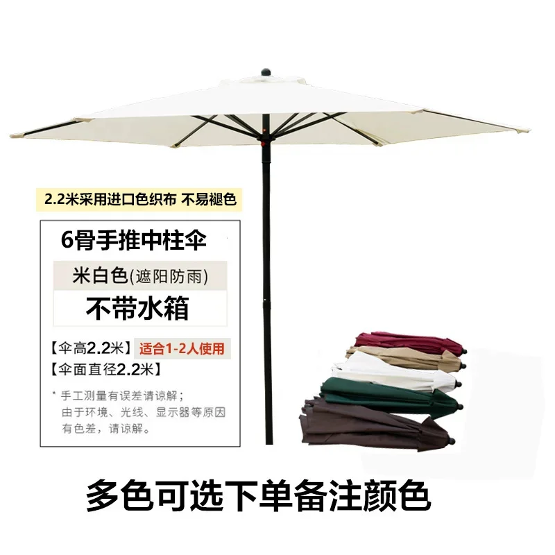 户外遮阳伞室外庭院花园半边摆摊太阳伞防晒露营保安亭岗亭罗马伞