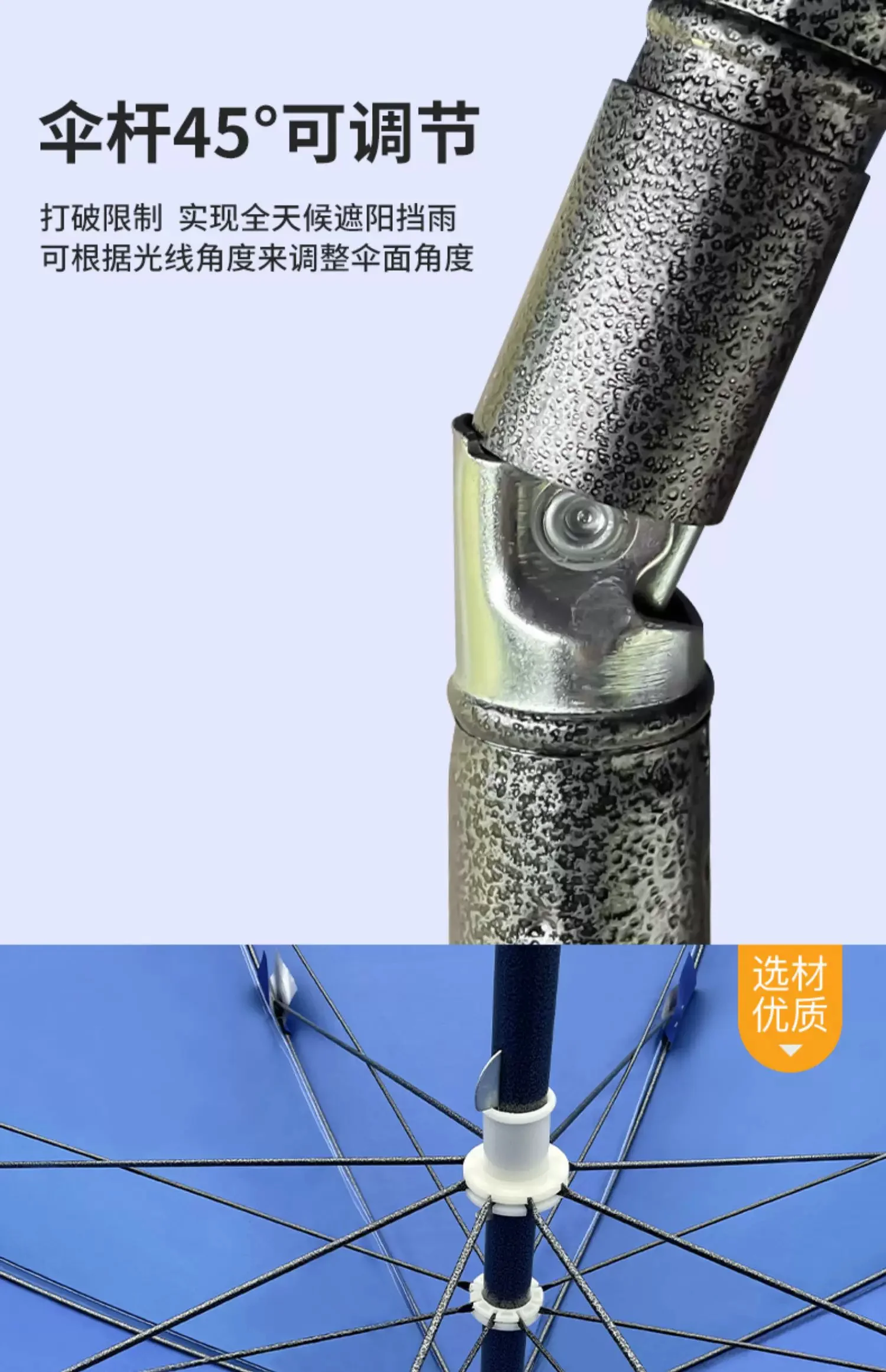 遮阳伞太阳伞户外摆摊大型圆形沙滩斜坡伞室外地摊伞做生意庭院伞规格