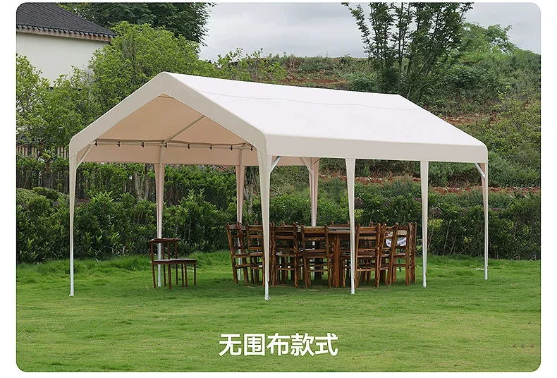 户外露营帐篷透气网纱防蚊遮阳棚餐饮集市商用摆摊庭院防风雨帐篷细节