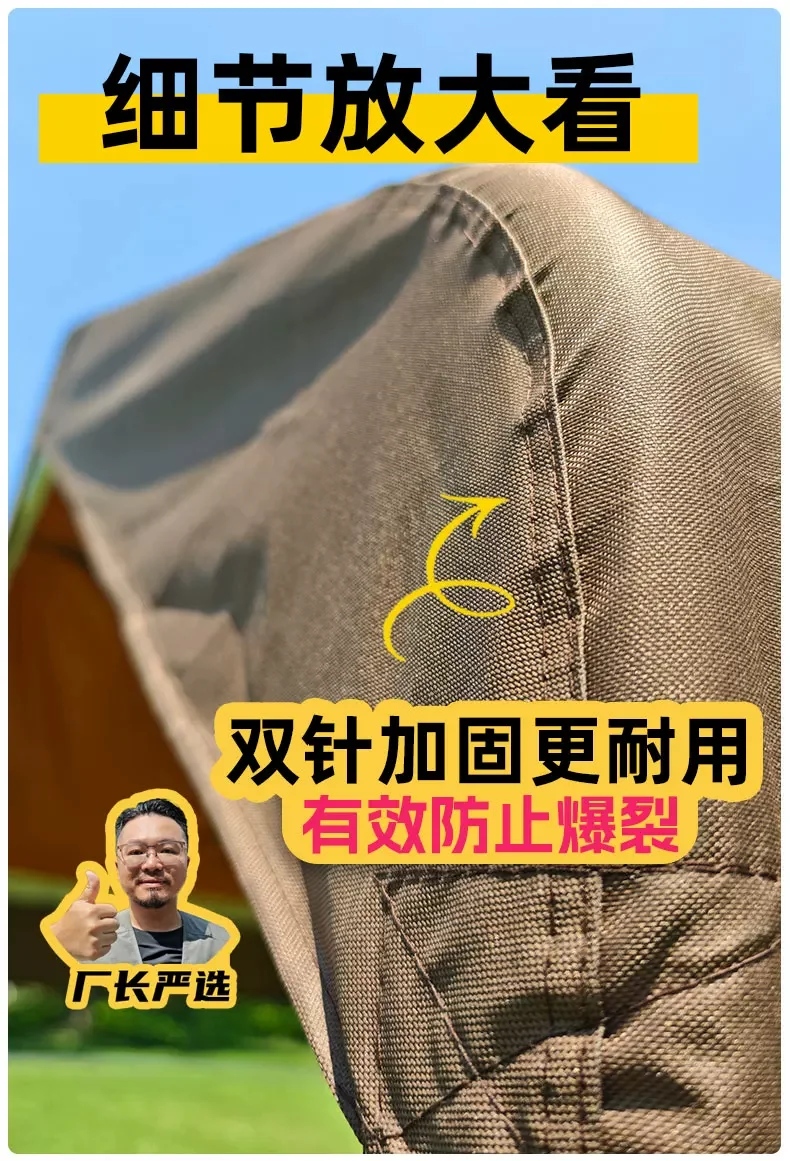 【双层超厚耐折】户外网红集市摆摊市集帐篷防晒雨棚布遮阳顶布规格