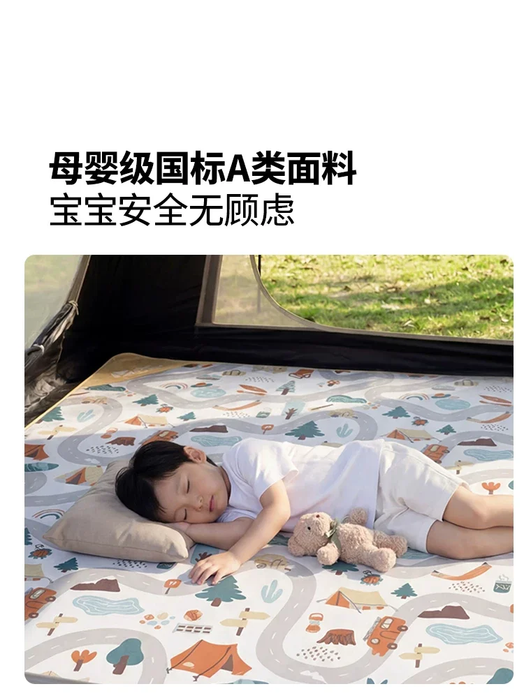 零动155公园全自动速开帐篷户外露营装备黑胶防晒便携折叠