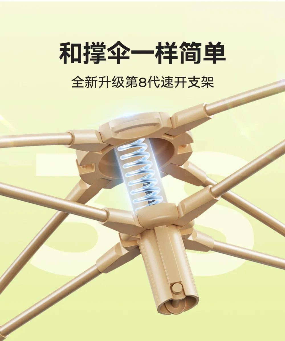 帐篷户外露营天幕二合一新型野营过夜便携式折叠装备全套新场景