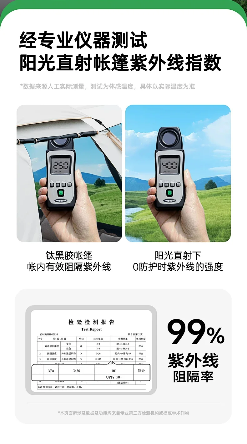 帐篷户外便携式折叠野营露营开合加厚自动黑胶防雨可过夜沙滩室内场景