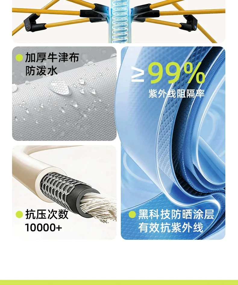 帐篷户外便携式速折叠野营过夜加厚防水露营装备全套自动公园规格